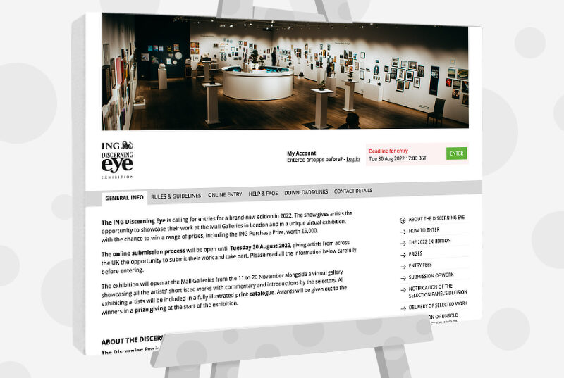 UK Art Competitions 2022 Over 100 Art Prizes MoMa UK