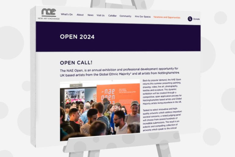 UK Art Competitions 2023 2024 Over 150 Art Prizes MoMa UK   Nae Open 2024 768x514 