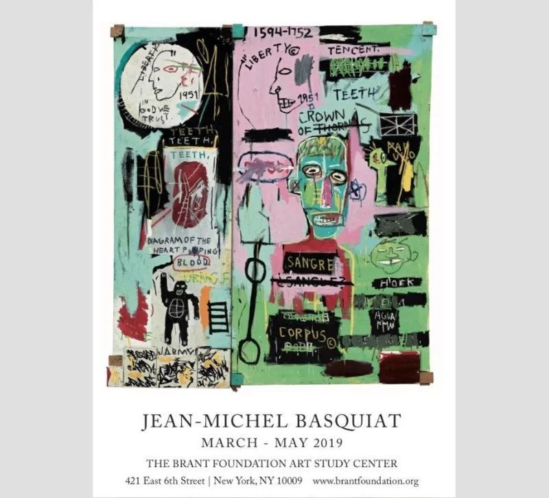 Jean Michel Basquiat : Drawing  First Edition Lithograph Print Large  Hardcover Exhibition Art Book